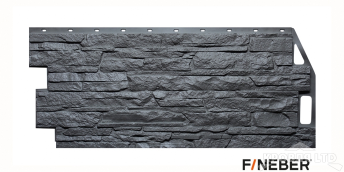 Фасадная панель FineBer Скала Кварцевый