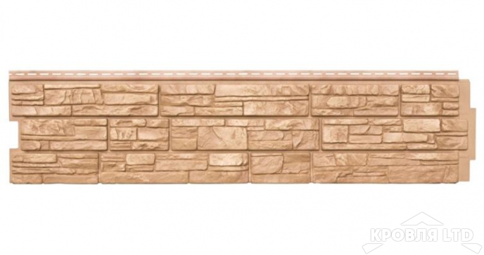 Фасадная панель Grand Line  "Я-Фасад"Крымский сланец Classic янтарь