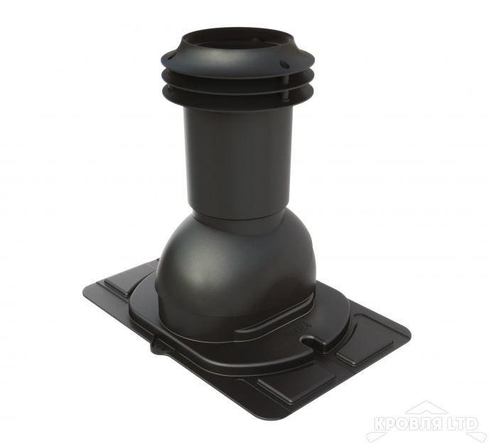 Выход вентиляции канализации Viotto с универсальным проходным элементом rall9005.