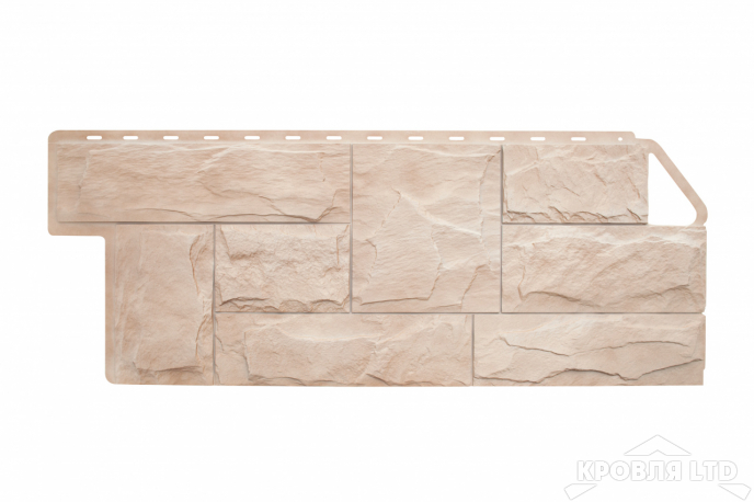 Фасадная панель Альта-Профиль Гранит Эко Кремовый