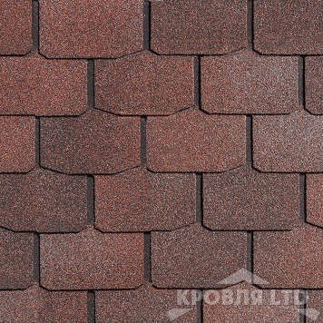 Гибкая черепица Шинглас серия Классик коллекция Модерн цвет Мрамор