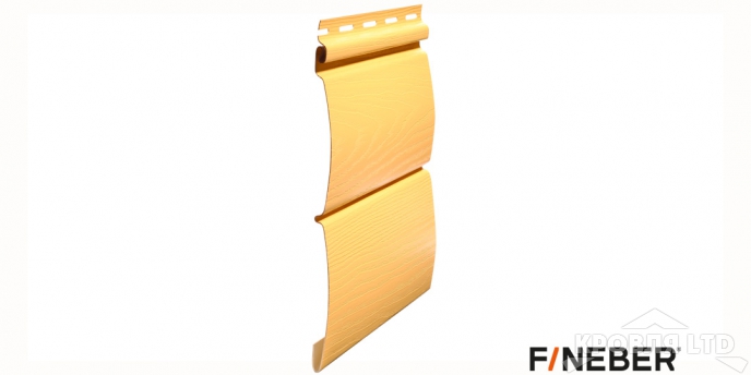 Cайдинг STANDART  FINEBER BLOCKHOUSE CLASSIC COLOR кремовый