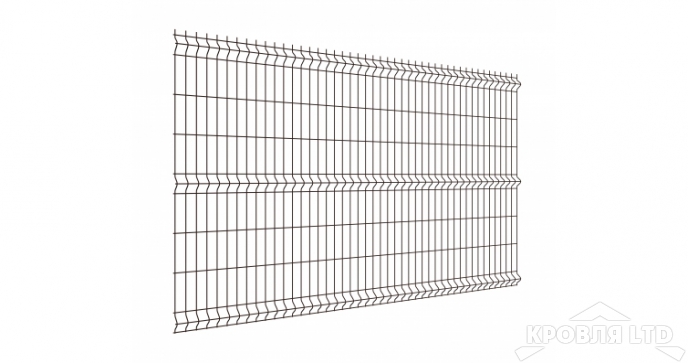 Ограждения ГрандЛайн Панель Medium 1,53х2,5 RAL8017 шоколад