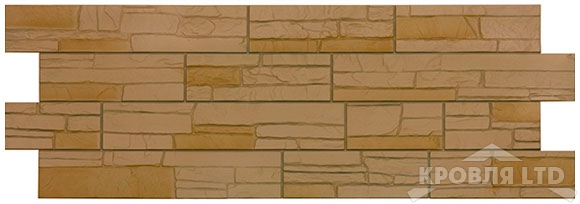 Фасадная панель Docke Stein  Бронзовый