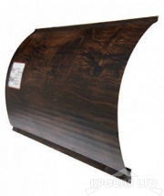 Сайдинг металлический "Одноволновый Венец" под дерево VENGE 012 3D 0,45