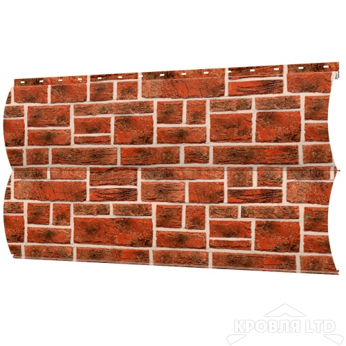 Сайдинг металлический "Венец" под дерево Камень Природный, толщина 0,45