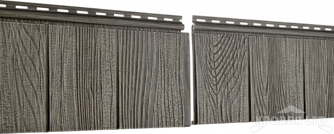 Фасадные панель Ю-ПЛАСТ Хокла S-Lock Щепа Седой дуб