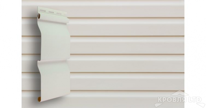 Сайдинг виниловый GL Корабельная доска  белый 3,6 м