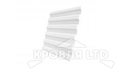 Профнастил НС35, Полиэстер RAL 9003 сигнальный белый, толщина 0,45