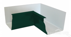 Угол желоба внутренний Vortex 90гр 125мм RAL 6005 зеленый мох