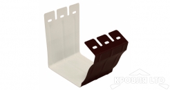 Соединитель желоба Vortex 125мм RAL 8017 шоколад