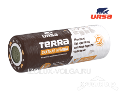 Урса TERRA СКАТНАЯ КРЫША 35 QN   (стекловолокно)150*1200*3900  0,702м3