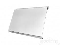 Сайдинг металлический Вертикаль, Полиэстер RAL 9003 сигнальный белый, толщина 0,45