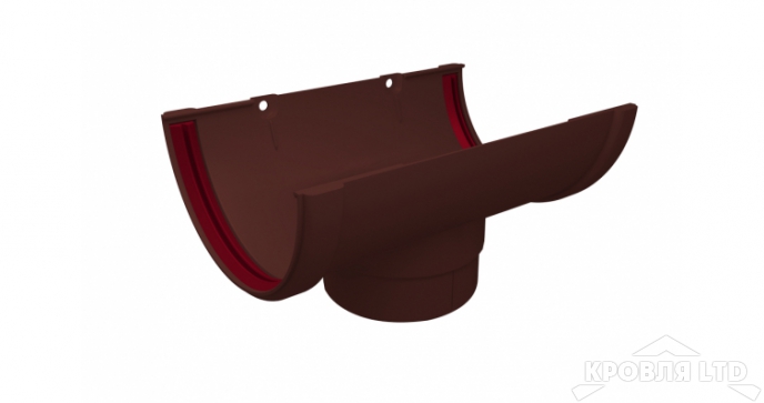 Воронка ПВХ Grand Line 120/87 Ral 8017 шоколад