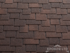 Гибкая черепица Катепал Коллекция Ambient цвет Аравийское дерево