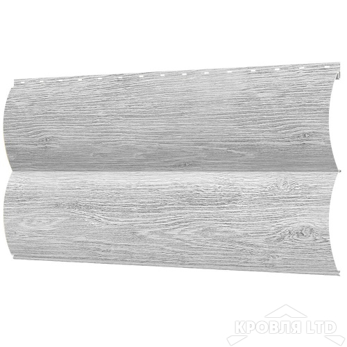 Сайдинг металлический "Венец" под дерево Ясень, толщина 0,45