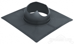 Основание для вентеляционной трубы Krovent Base-VT  110 черный для гибкой черепицы