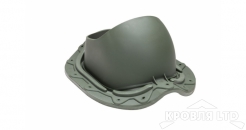 Основание для вентиляционной трубы Vilpe  MUOTOKATE 110 –160 цвет зеленый для металлочерепицы