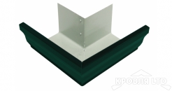 Угол желоба внешний Vortex 90гр 125мм RAL 6005 зеленый мох