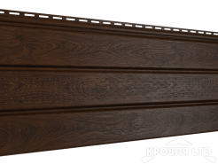 Софит PRO Ю пласт частичная перфорация темный орех 3м