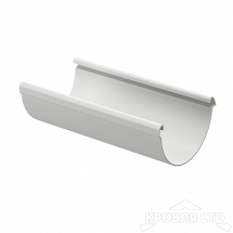 Желоб водосточный полукруглый Деке Люкс 3м  пломбир