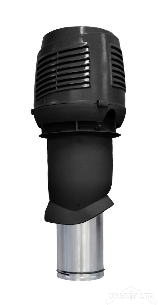 Приточный вентиляционный элемент Vilpe 160/ER/500 INTAKE  цвет черный