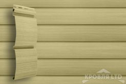 Сайдинг виниловый   GL Tundra Блок хаус  трехслойный ясень 3,0 м