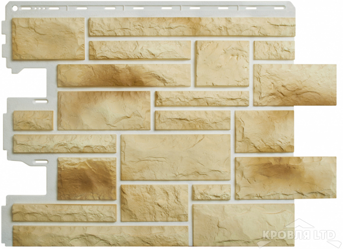 Фасадная панель Альта-Профиль Камень Пражский 04