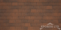 Гибкая черепица Тегола серия Категория КОМФОРТ коллекция Capri цвет Marrone 434