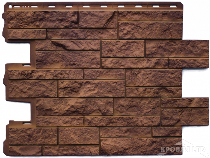 Фасадная панель Альта-Профиль Камень Шотландский Блэкберн