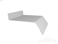 Отлив 100, Полиэстер RAL 9003 сигнальный белый, толщина 0,45