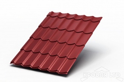 Профиль декоративный  Монтерра, VikingMP RAL 3011 коричнево-красный, толщина 0,45