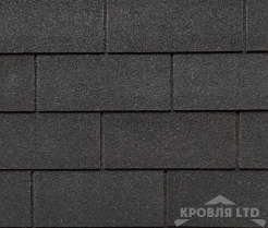 Гибкая черепица Ruflex  серия Премиум коллекция Tab Premium цвет Тёмная ночь