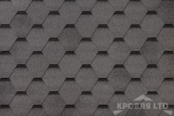 Гибкая черепица Roofshield  серия Family Eco Light коллекция Стандарт цвет Серыйс оттенением