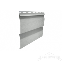 Сайдинг Ю-Пласт  Корабельный брус цвет серый 3,05м