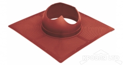 Основание для вентеляционной трубы Krovent Base-VT  110 красный для гибкой черепицы