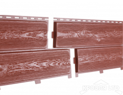 Фасадная панель Ю-ПЛАСТ Хокла Color Брусника