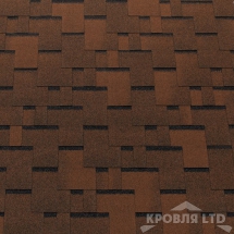 Гибкая черепица Тегола серия Категория КОМФОРТ коллекция San Remo цвет Pelle 227