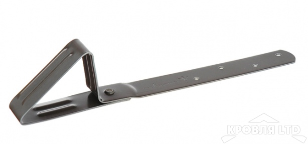 Снегозадержатель Aquasystem для мягкой кровли Цвет Темно-коричневый (RR32)