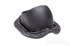 Основание для вентиляционной трубы Vilpe  MUOTOKATE 110 –160 цвет черный для металлочерепицы