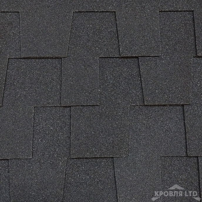 Гибкая черепица Ruflex  серия Премиум коллекция Vista Premium цвет Темная ночь