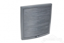 Наружная вентиляционная решетка 375х375 цвет серый