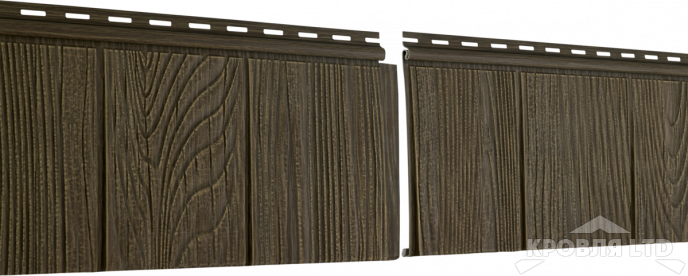 Фасадные панель Ю-ПЛАСТ Хокла S-Lock Щепа Можжевеловый