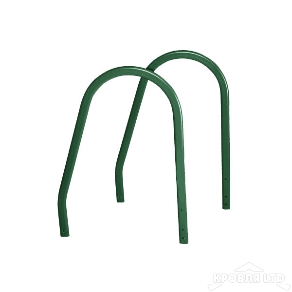 Поручень дуговой для стеновой лестницы Rofsystems серия PRESTIGE ZN, Полиэстер RAL 6005 зеленый мох