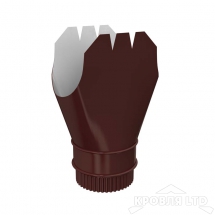 Воронка выпускная Проект 185/150 Ral 8017 шоколад