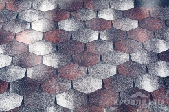 Гибкая черепица Катепал Коллекция Forte цвет Сахара