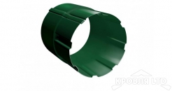 Соединитель трубы Грендлайн  90 мм RAL 6005 зеленый мох