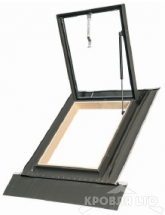 Окно-люк для выхода на крышу FAKRO WGI   46*55 в комплекте с универсальным окладом