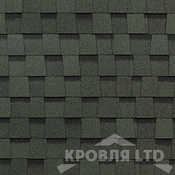 Гибкая черепица Шинглас коллекция Фазенда цвет Зеленый