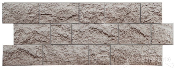 Фасадная панель  Docke Fels Перламутровый